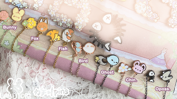 Linked Potion Charms Pins