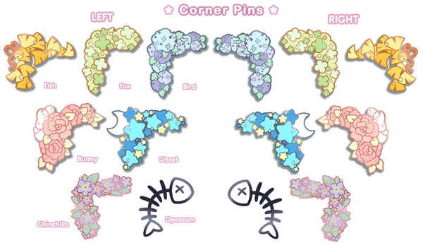 Corner Pins