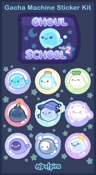 Gacha Machine Pin Kit