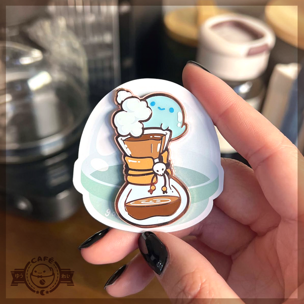 Café Ghost Pins