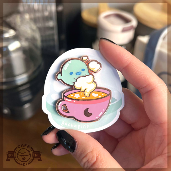 Café Ghost Pins