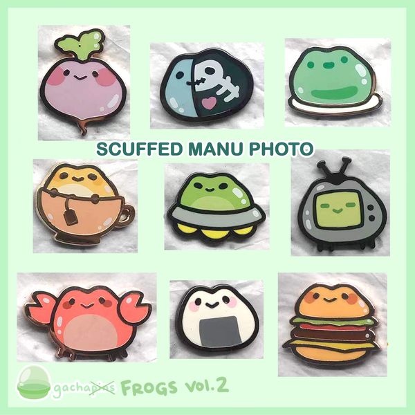 GachaFrog VOL2 Blind Bag Pins