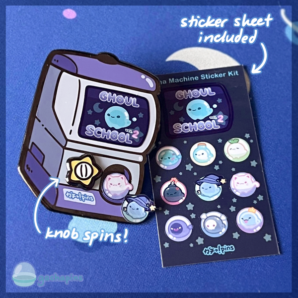Gacha Machine Pin Kit