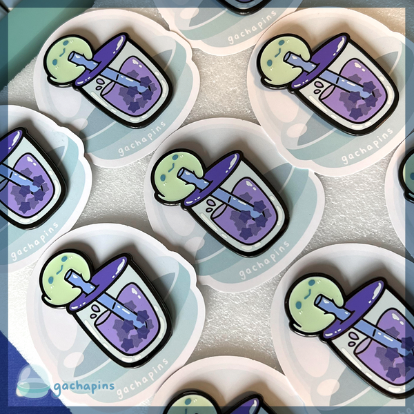 Starry Boba Pin