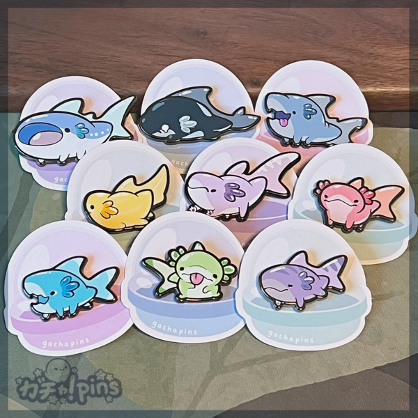 Sharklylotl Pins