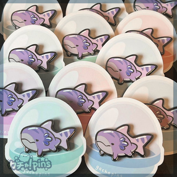 Sharklylotl Pins