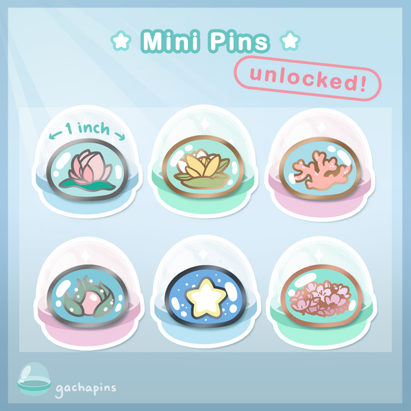 Reef Coral Bubble Mini Pin - Bubble Deer