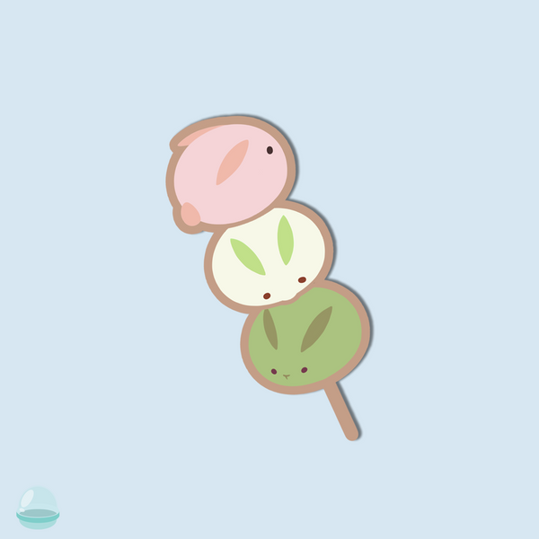 Wagashi Bunnies - Dango