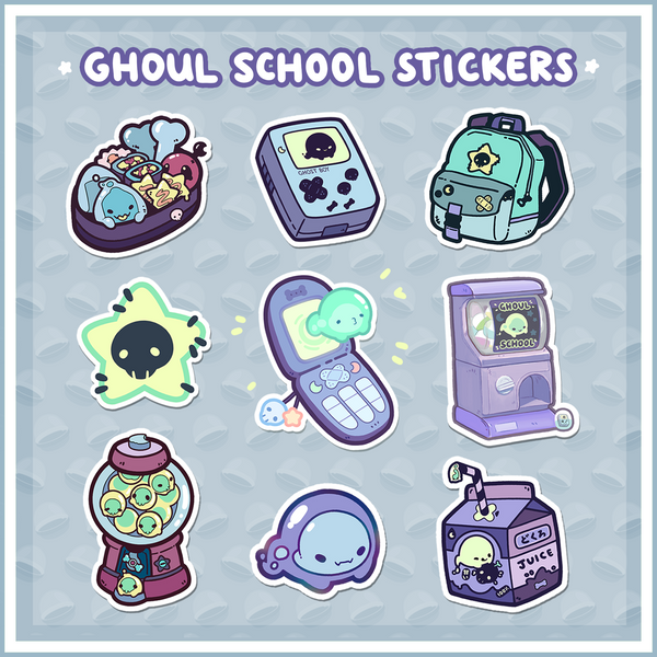 Phantom Phone Acrylic Pin - Ghoul School
