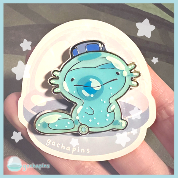 Ramune Axolotl Pin
