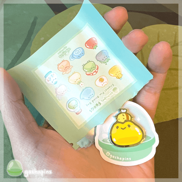 GachaFrog Vol1 Blind Bag Pins