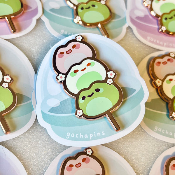 Froggy Dango Pin