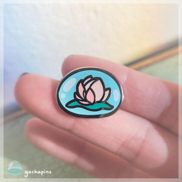 Pond Lotus Bubble Mini Pin - Bubble Deer
