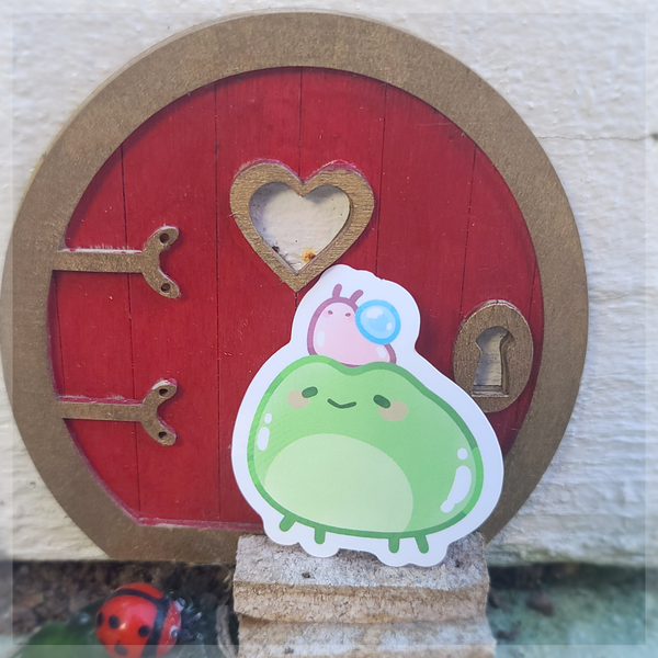 Log the Frog Stickers