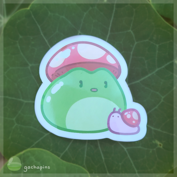 Log the Frog Stickers