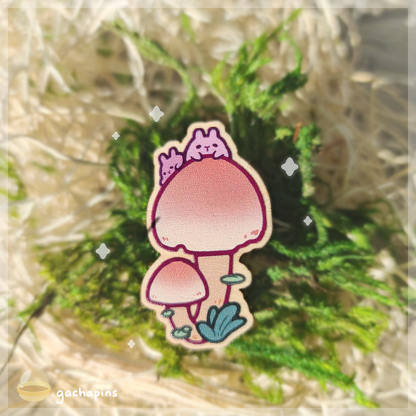 Bunny Sulfur Tuft - Mushroom Critters