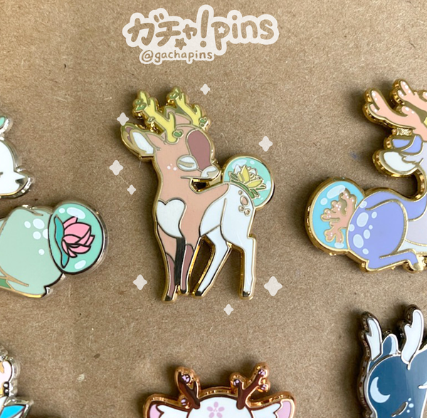 (Small) River Lily Deer Pin