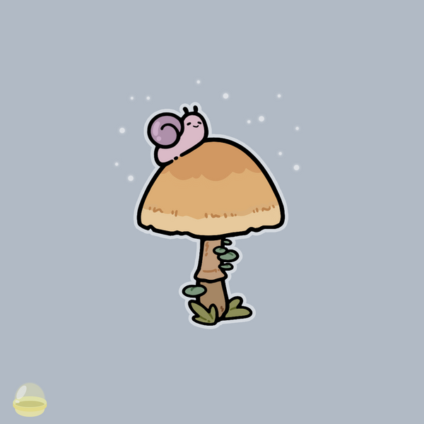 Snail Skullcap - Mushroom Critters