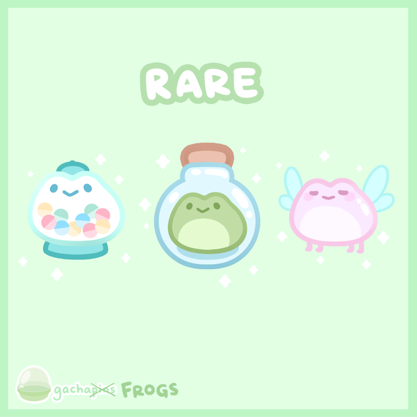 GachaFrog Vol1 Blind Bag Pins