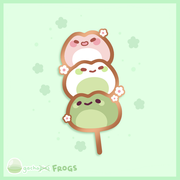 Froggy Dango Pin