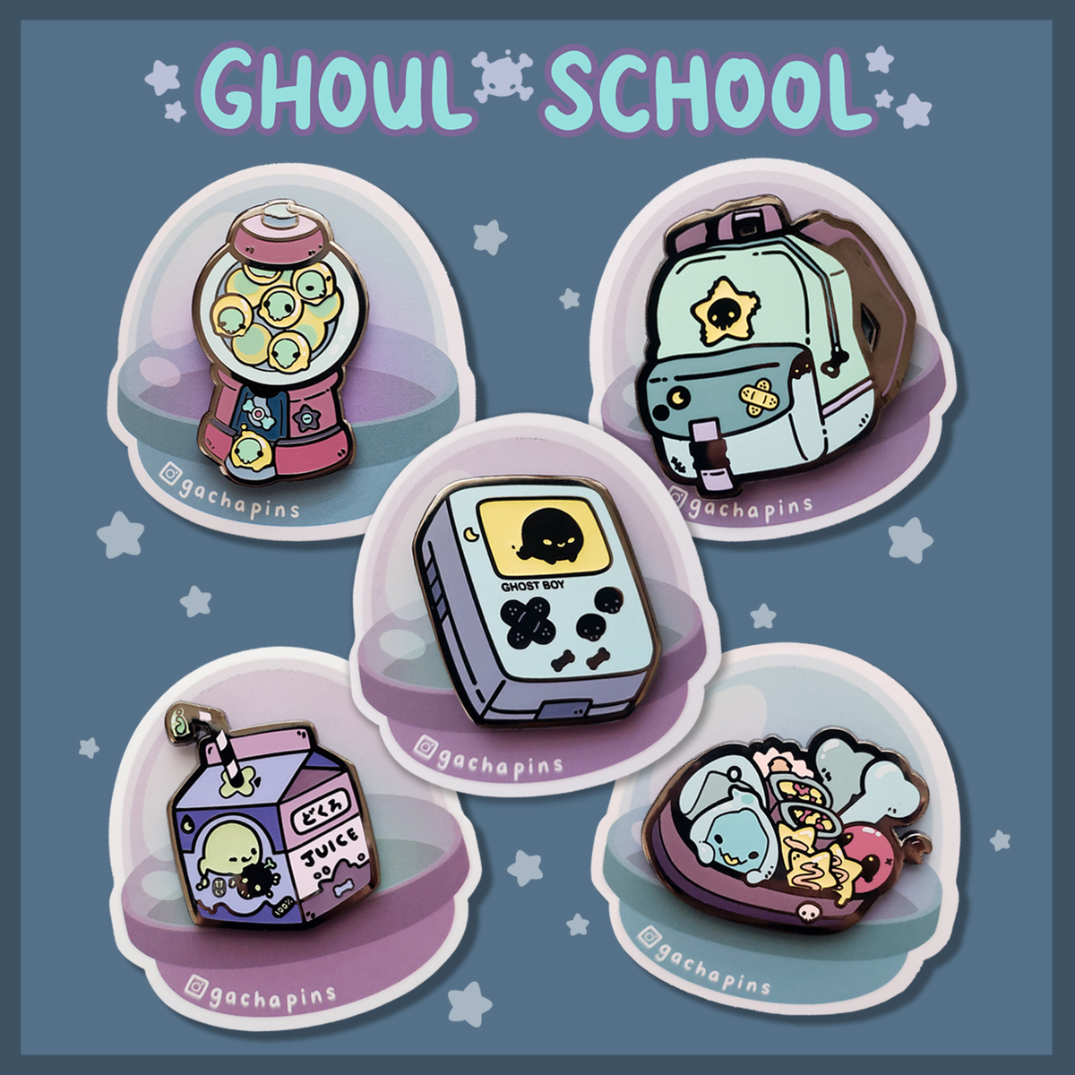 Ghoul School Collection – GachaPins