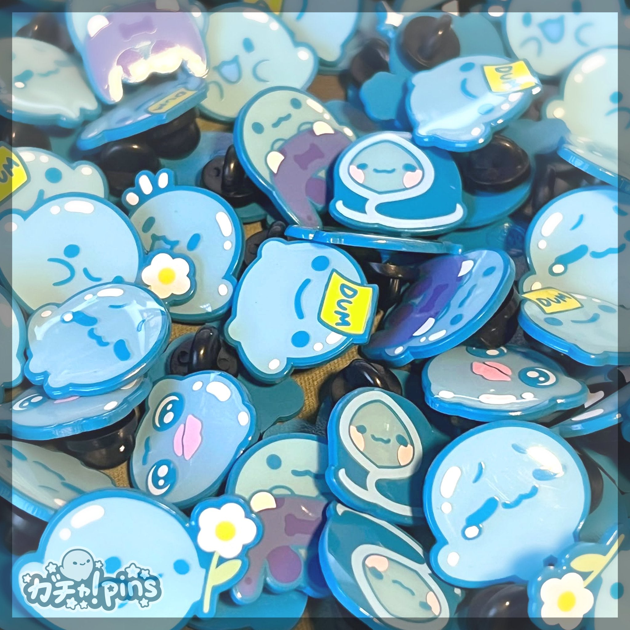 Ghost Emote Vol2 Blind Bag Pins – GachaPins