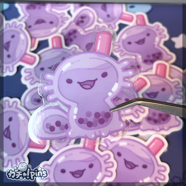 Boba Axolotls Stickers