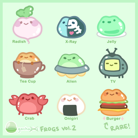 GachaFrog VOL2 Blind Bag Pins