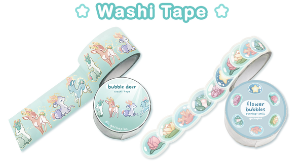 Bubble Deer Washi Tapes