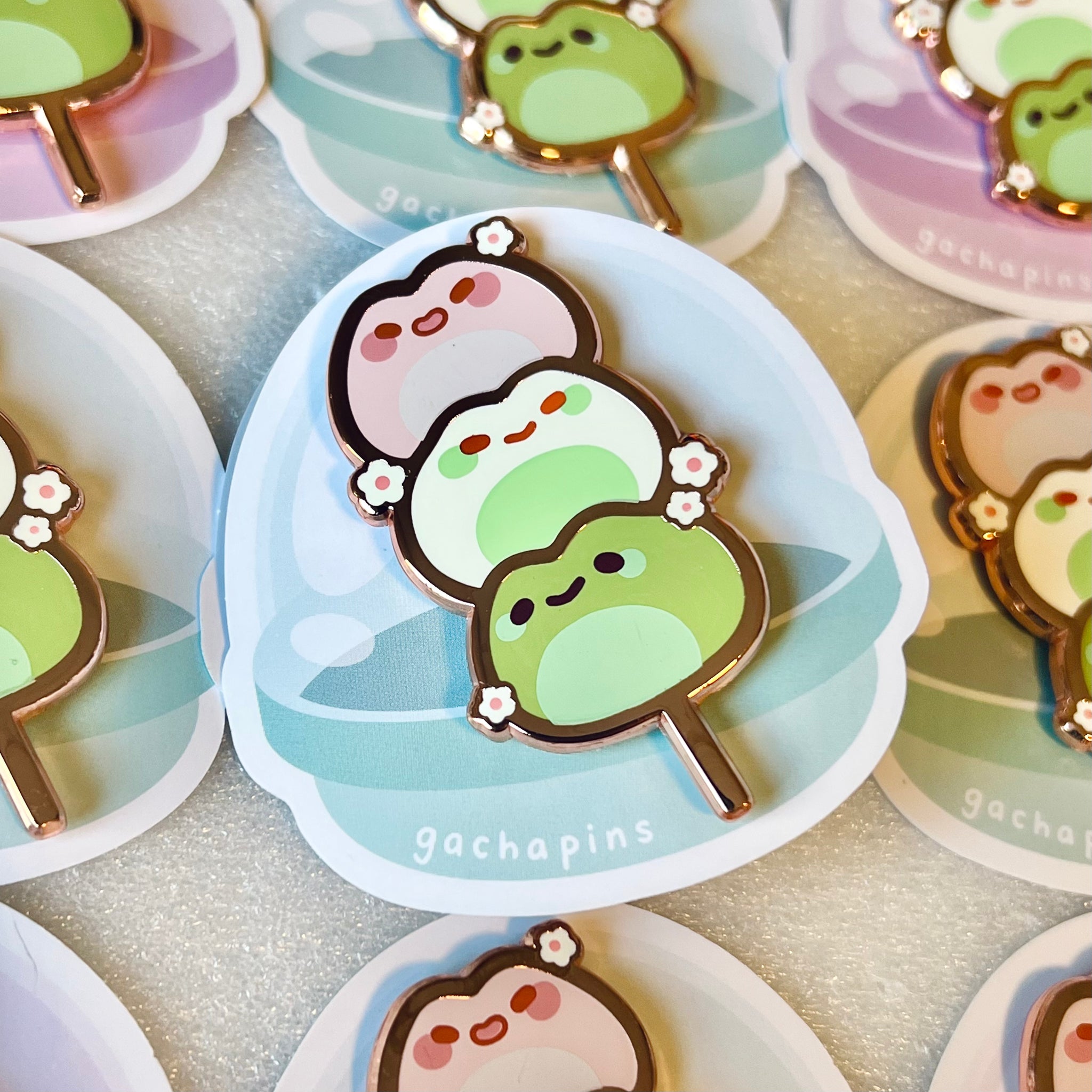 Dango Pin Froggy Dango Pin – GachaPins