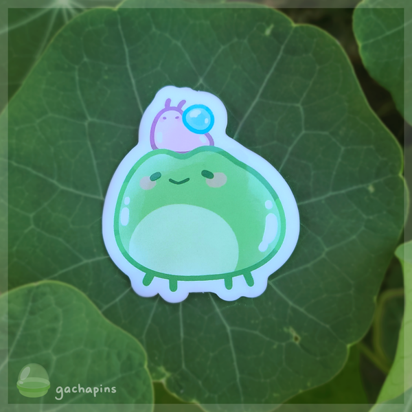 Log the Frog Stickers