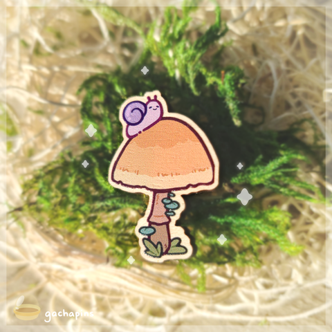 Snail Skullcap - Mushroom Critters