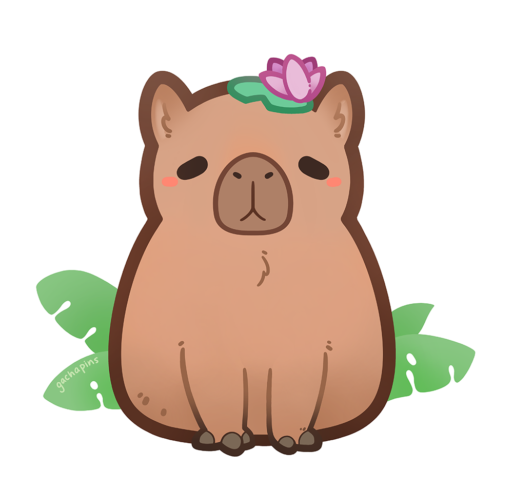 Capybara for the Amazon - Sticker